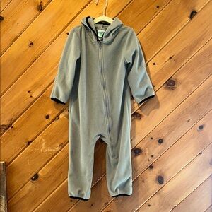 Cuddle club Dino fleece bunting 2T